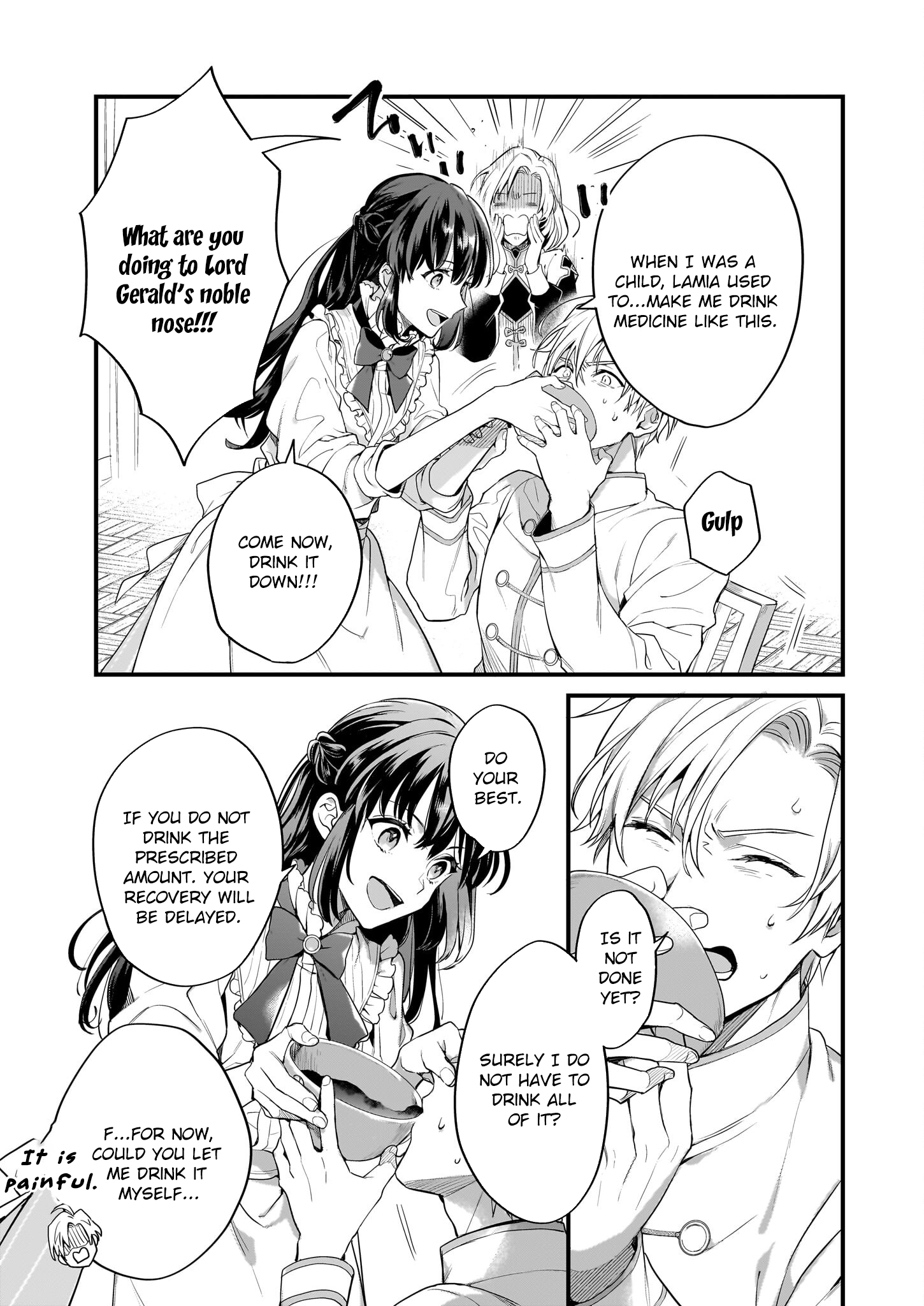 The Exiled Former Lady Loved by a Prince She Found in the Forest, Awakening as a Saint. Chapter 4 Page 3